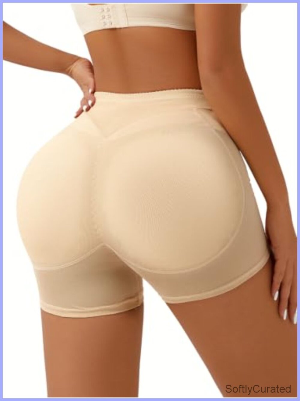 Butt Lifting Shapewear Panties Tummy Control Hip Enhancer Removable Pads